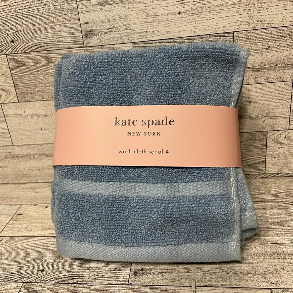 Kate Spade wash cloth set, NWT